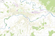 City map of Kraljevo