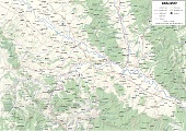 Map of Kraljevo Area