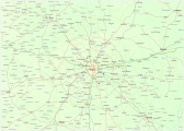 Mapa Moskve